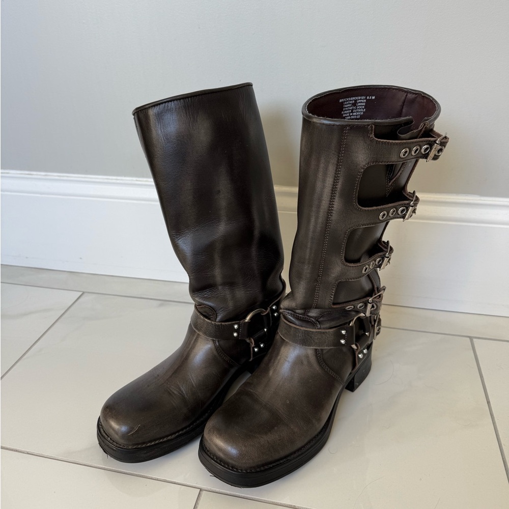 Steve Madden Women’s Brocks Biker Boots